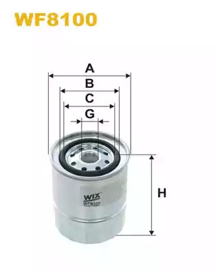 Фильтр WIX FILTERS WF8100