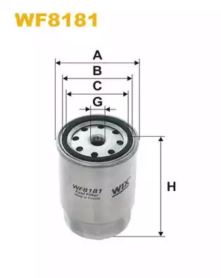 Фильтр WIX FILTERS WF8181