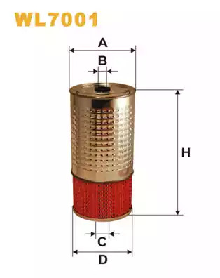 Фильтр WIX FILTERS WL7001