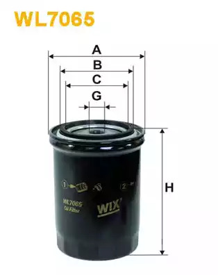 Фильтр WIX FILTERS WL7065