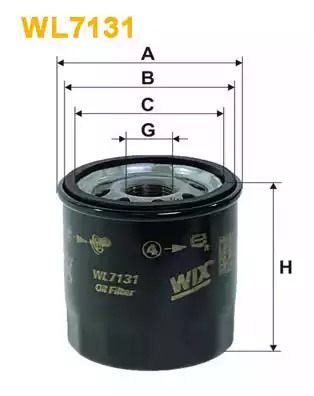 Фильтр WIX FILTERS WL7131