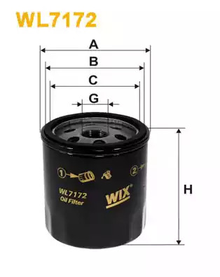 Фильтр WIX FILTERS WL7172