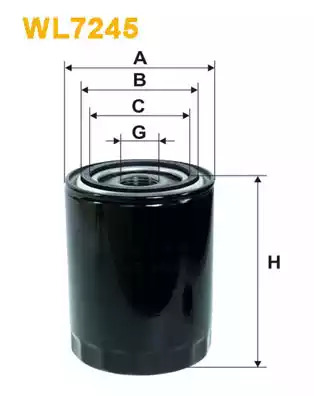 Фильтр WIX FILTERS WL7245