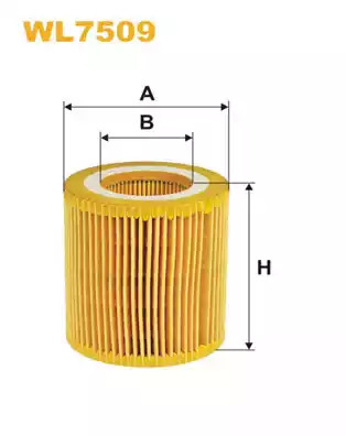 Фильтр WIX FILTERS WL7509