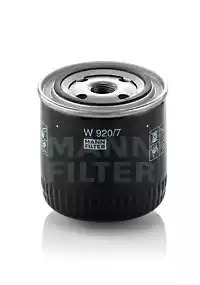 Фильтр MANN-FILTER W 920/7