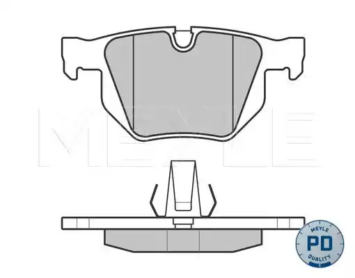 Комплект тормозных колодок MEYLE 025 212 8217/PD (23447, 21282, MBP0105PD)