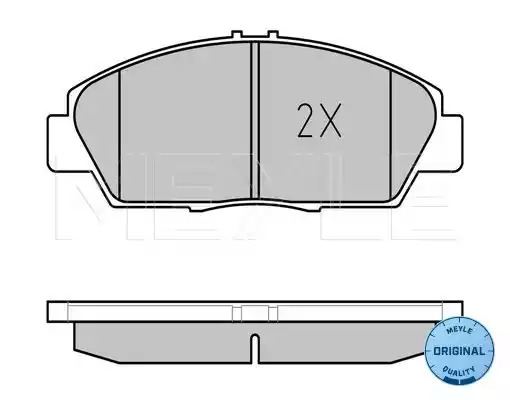 Комплект тормозных колодок MEYLE 025 218 7918/W (21879, MBP0215)