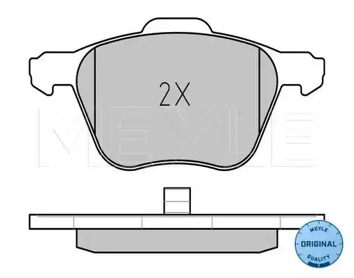 Комплект тормозных колодок MEYLE 025 232 6920/W (23270, 23269, MBP0304)