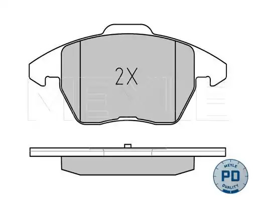 Комплект тормозных колодок MEYLE 025 235 8720/PD (23587, MBP0797PD)