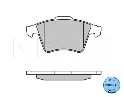 Комплект тормозных колодок MEYLE 025 237 4919/W (23749, MBP0442)