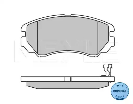 Комплект тормозных колодок MEYLE 025 238 9116/W (23893, 23892, 23891, MBP0466)