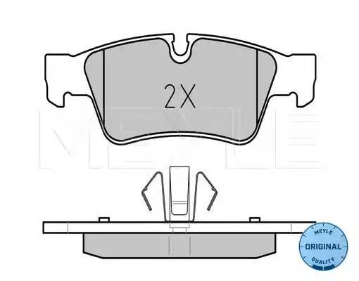 Комплект тормозных колодок MEYLE 025 239 2318 (23923, MBP0476)