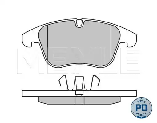 Комплект тормозных колодок MEYLE 025 243 3218/PD (24084, 24332, MBP0572PD)