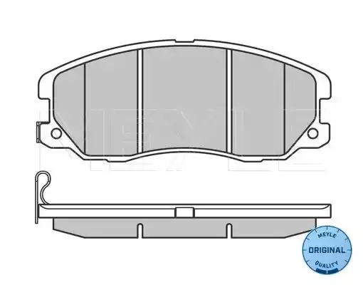 Комплект тормозных колодок MEYLE 025 245 1016/W (24510, MBP0612)