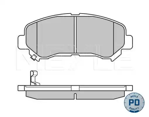 Комплект тормозных колодок MEYLE 025 246 3217/PD (24632, MBP0643PD)