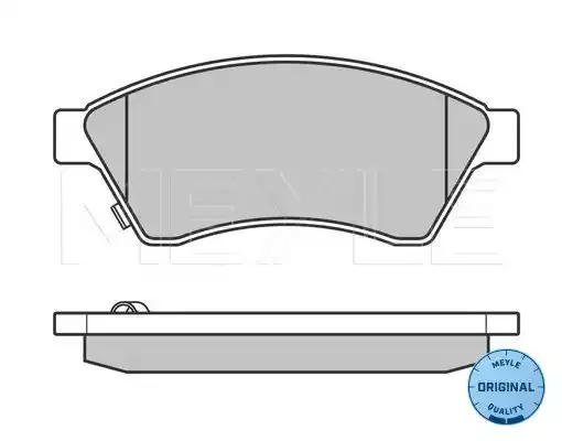 Комплект тормозных колодок MEYLE 025 250 3118/W (25033, 25032, 25031, MBP0686)