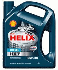 Shell Helix HX7 Diesel 10w-40 4 л