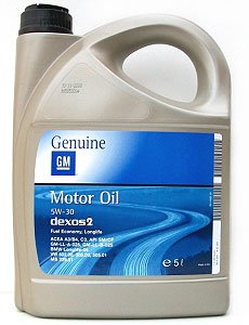 GM Genuine Dexos2 5w-30
