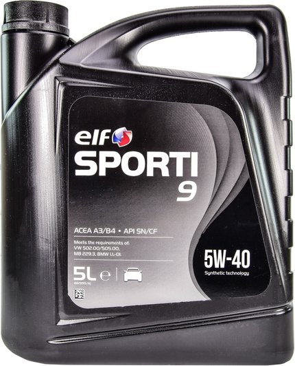 Elf Sporti 9 5w-40 5 л