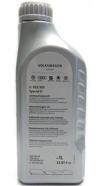 VW AUDI Special D (vw 505.01) 5W-40 