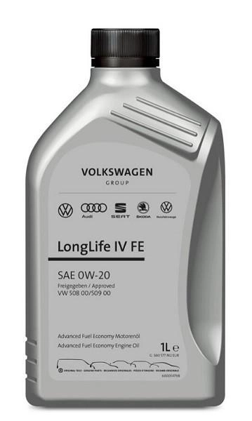 VW 0W-20 LongLife IV 508.00/509.00 5л