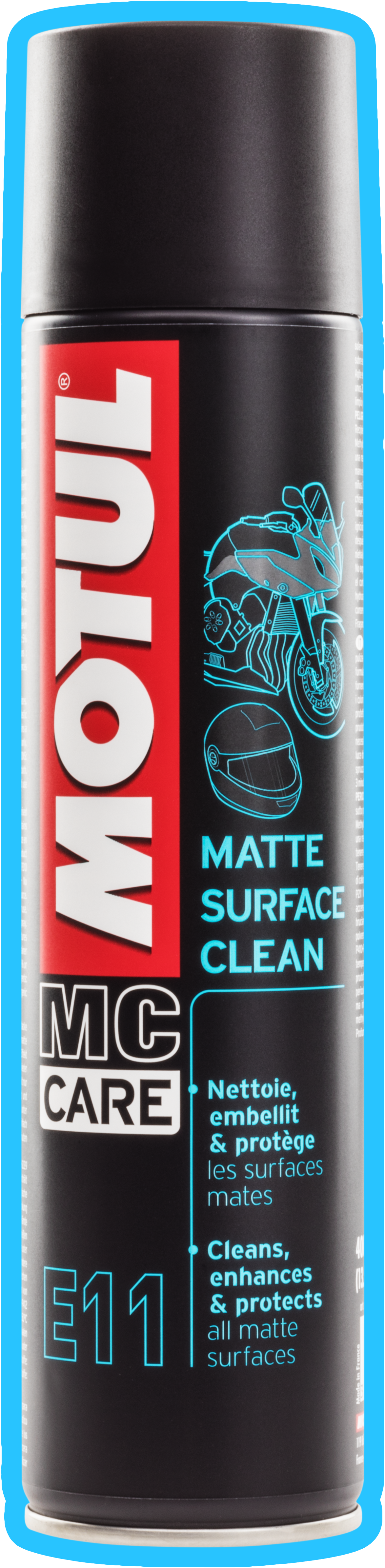 MOTUL E11 Matte Surface Clean 400 мл