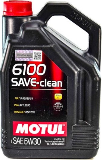 Motul 6100 Save-clean 5W-30 5 л