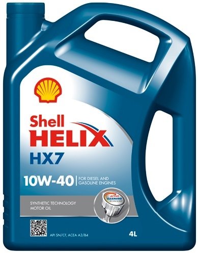 Shell Helix HX7 10w-40