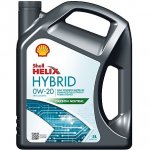 Shell Helix Ultra Hybrid 0W-20 5 л