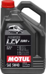 Motul Power LCV Euro+ 5w-40 5 л