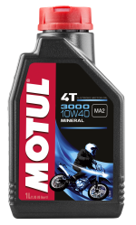 MOTUL 3000 4T SAE 10W-40 1 л