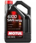 Моторное масло Motul 6100 Save-nergy 5w-30 4 л