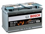 Аккумулятор для авто Bosch S5 AGM 0 092 S5A 110