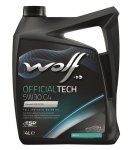Моторное масло Wolf OFFICIALTECH 5W-30 C4 4 л