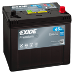 Аккумулятор для авто EXIDE Premium 6СТ-65 65 Ач 580A Asia EA654