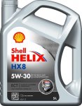 Моторное масло Shell Helix HX8 ECT 5w-30 5 л